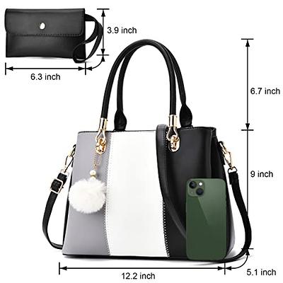 FOXLOVER Soft Leather Handbag for Women Small Top Handle Purses Designer  Shoulder Bag Ladies Crossbody Bag (Apricot): Handbags