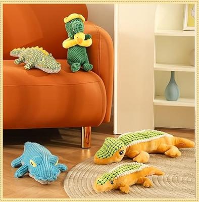 Plush Dog Toys Lizards Stuffed Cute Squeaky Pet Rope Toys For