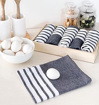 Set of 3 Kitchen Dish Towels, Tea Towels 18x28, Washable Drying