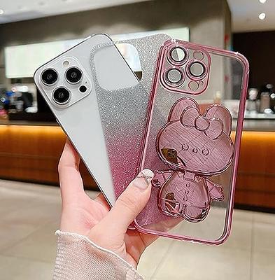 Luxury Plating Mirror Back Girlish Phone Case for Apple iPhone 12