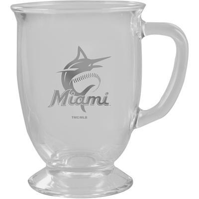 Miami Dolphins Logo 12oz. Stemmed Wine Glass