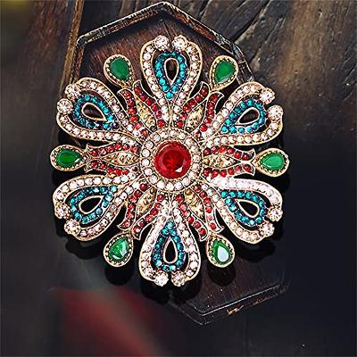 Costume Jewelry For Women Flower Brooch Pins For Women Fashion Crystal  Broches Vintage Jewelry Broche Pins