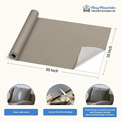 Canvas Repair Patch 16×60 Inch Self-Adhesive Waterproof Fabric Patch for  Sofas, Tents, Furniture,Tote Bags, Car Seats.（Khaki） - Yahoo Shopping