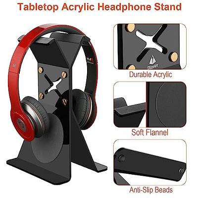 Geekria Wooden Headphones Stand Compatible with Air Pods Max, Sony WH