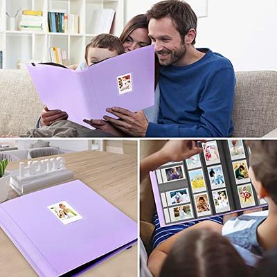  560 Pockets Instax Mini Photo Album for Fujifilm Instax Mini 12  11 9 40 90 8 Evo LiPlay Instant Camera, 2x3 Photo Album Compatible with  Polaroid, Kodak, HP Zink 2x3 Photos, K-pop Photocards (Blue) : Electronics