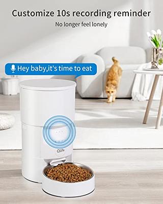 kathson Automatic Cat Feeder Dog Food Dispenser Pet Food Feeding