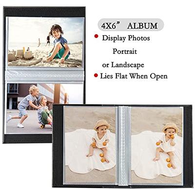  Artmag Photo Album 5x7 2 Packs Clear Pages Pockets