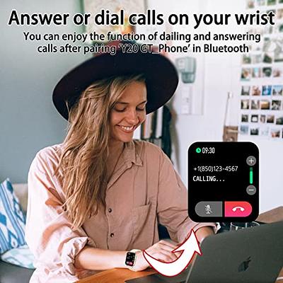  Gydom Smart Watch for Women Answer/Make Call, 1.28