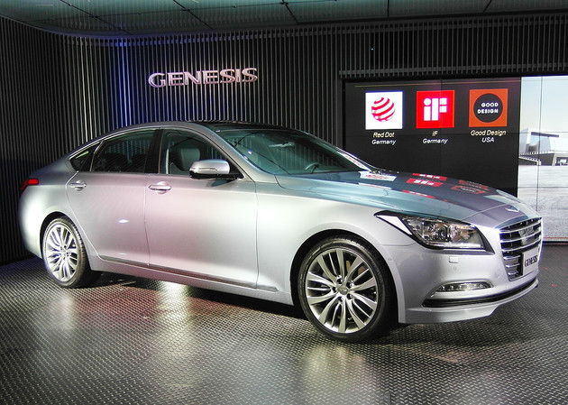 進軍豪華車 HYUNDAI GENESIS發表上市