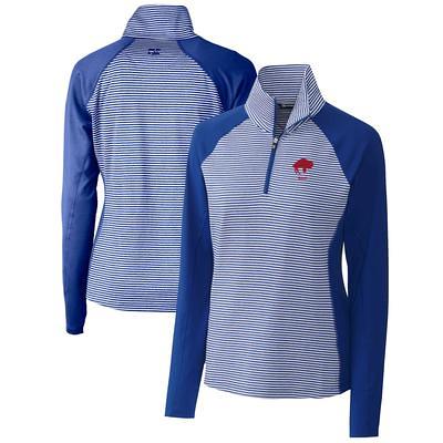 New Era Royal Buffalo Bills Throwback Long Sleeve Hoodie T-Shirt