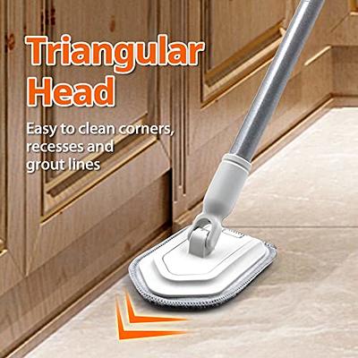 Floor Squeegee Scrubber Adjustable Telescopic Pole Heavy Duty Household  Broom Foam Blade for Garage Courtyard Shower Bathroom Floor Marble Glass  Tile Water Foam Cleaning 