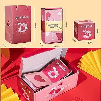 PARWENE Surprise Gift Box - Creating The Most Surprising Gift, Surprise Gift  Box Explosion, Pop Up Boxes for Gifts, Pop Out Explosion Gift Box, Folding  Bounce Surprise Gift Box (B) - Yahoo Shopping