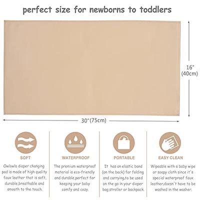 WELLDAY Cute Peach Baby Changing Pad - Waterproof Diaper Changing Pad with  Built-in Pillow - Portable Travel Changing Mat for Newborn Girl & Boy -  Yahoo Shopping