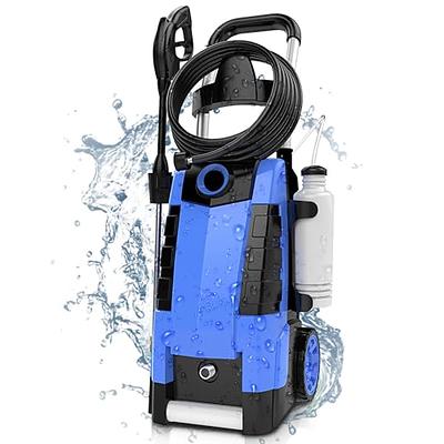 HARDELL Cordless Pressure Washer, 550PSI Small Power Washer with 23FT Hose,  Type-C Charge 4.0Ah Electric Pressure Washer for Cars, Bikes, Patios