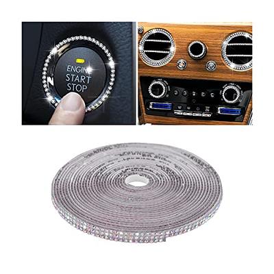 Bling Car Trim Self-adhesive Rhinestone Car Accessories For Women Car  Interior & Exterior Decoration Car Dashboard Accessories, Car Ornament