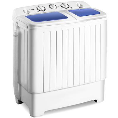 Gymax Portable Compact Laundry Washer Full-Automatic Washing Machine Spin  8.8 lbs 