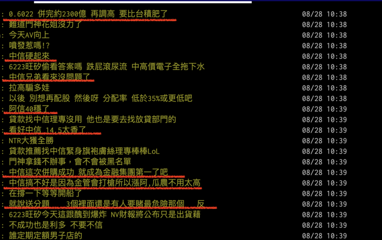 【Hot台股】網問台新金跌、中信金漲已表態？ 分析師：僅是技術性回升 無需過度解讀