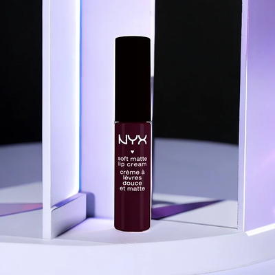 NYX Professional Makeup Soft Matte Lip Cream, lightweight liquid lipstick  Berlin, 0.8 Oz