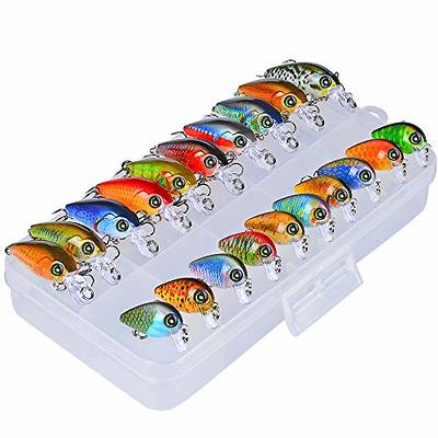 Fastestever 10pcs Soft Plastic Curly Tail Fishing Lures for  Saltwater/Freshwater