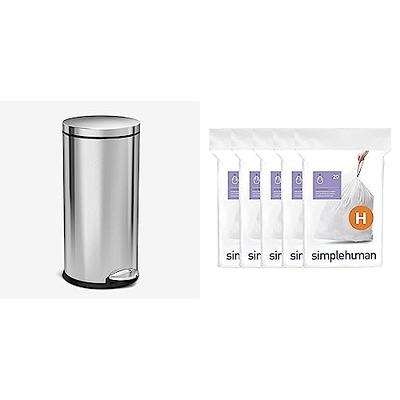 Code K, 100 Pack Custom Fit Liners, White, simplehuman