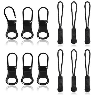 MAGICLULU 6pcs Leather Zipper Pulls Faux Leather Zipper Pull Replacement  Leather Zipper Heads for Luggage Bags Purse Boot Jacket Repair (Black) -  Yahoo Shopping