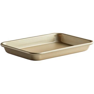 Choice Full Size 18 x 26 19 Gauge Wire in Rim Aluminum Bun Pan / Sheet Pan