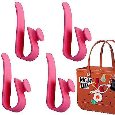 6pcs Inserts Hooks Accessories For Bogg Bag, Insert Charm, Cup Holder  Connector, Key Holder, Sturdy And Durable Compatible With Simply Southern  Rubber