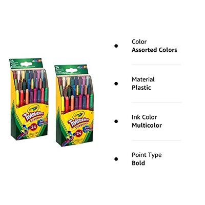 Crayola Crayon Tuck Box, 4 Count 360 Pack