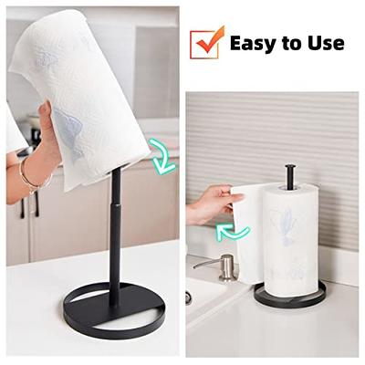 Paper Towel Holder, Lerkumey Paper Towel Holder Countertop