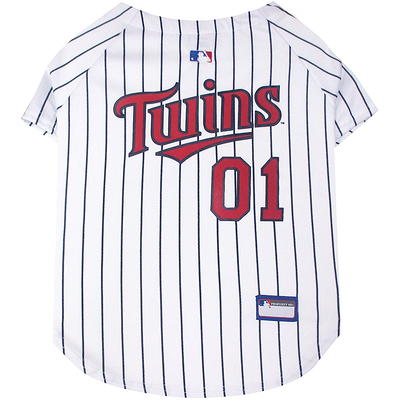 Pets First MLB Minnesota Twins Baseball Pink Jersey - Licensed MLB Jersey -  Extra Small