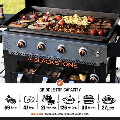 Blackstone 4-Burner 36? Griddle with Air Fryer and Hood