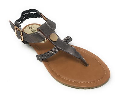 Victoria K Buckle Footbed Slide Sandal (Women's) 