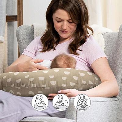 Boppy Nursing Pillow Original Support, Tan Pebbles, Ergonomic Nursing  Essentials for Bottle and Breastfeeding, Firm Hypoallergenic Fiber Fill,  with Removable Nursing Pillow Cover, Machine Washable - Yahoo Shopping