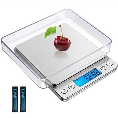 UPKOCH Blue Digital Food Scale Electronic Scales Food Baking Scale Mini  Kitchen Scale Weighing Scale Electronic Scales with Tray - Yahoo Shopping