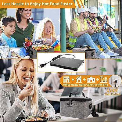 Portable Oven, 110V Portable Food Warmer Personal Portable Oven Mini  Electric Heated Lunch Box for Reheating & Raw Food Cooking in Office,  Travel, Potlucks and Home Kitchen (Gray) - Yahoo Shopping