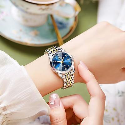 Amazon.com: OLEVS Womens Watches Elegant Dress Blue Small Face Dragonfly  Automatic Self Winding Watches for Women Ceramic Waterproof Women's Wrist  Watches Reloj para Mujer : KANGYANG: Clothing, Shoes & Jewelry