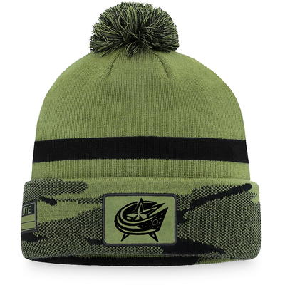 Men's Fanatics Branded Gray Atlanta Braves Cuffed Knit Hat with Pom