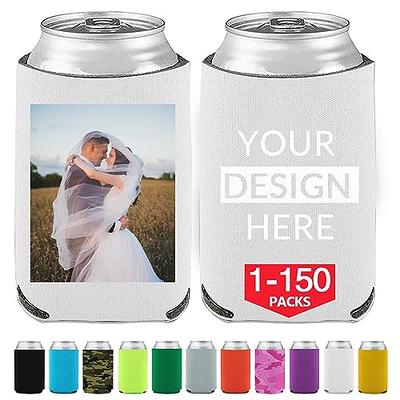 Custom Beer Can Cooler Sleeves Bulk Personalized Insulated