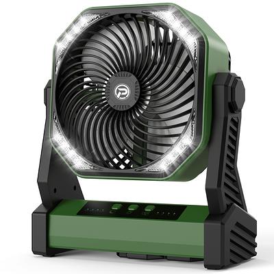  Camping Fan with Remote Control - 65Hrs 12000mAh