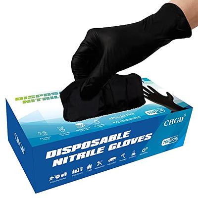 Gloveworks 6-mil Black Exam Nitrile Disposable Gloves, Latex Free, XX-Large / Box of 100