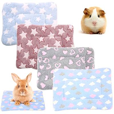 YUEPET Guinea Pig Bed Plush Calming Hideout, Warm Rabbit Hide for Hamsters  Hedgehogs Ferrets Dwarf Rabbits and Other Small Animals