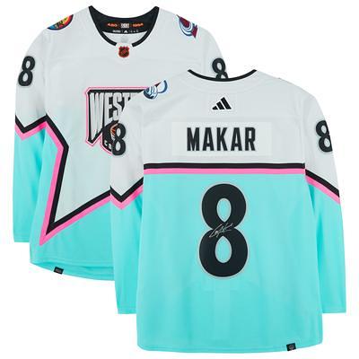 Adidas Cale Makar Colorado Avalanche Youth Authentic 2020/21 Away 2022  Stanley Cup Champions Jersey - White