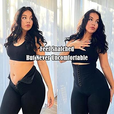 Adjustable Hooks Trainer Corset High Waist Yoga Pants Gym Leggings