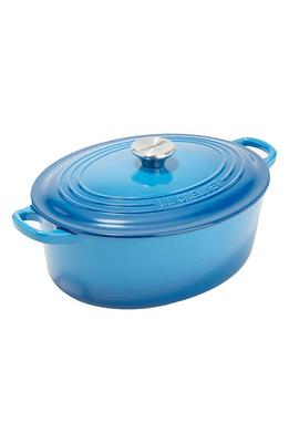 Bergner 4.5-Quart Aluminum Dutch Oven, Retro Blue