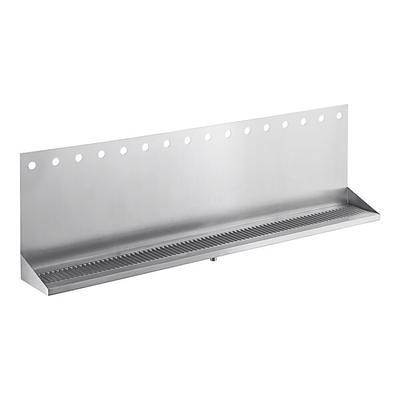 Regency Stainless Steel Sliding Lid for 18 x 24 Underbar Ice Bin