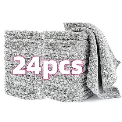 12PCS Kitchen Towels Dish Towels Multipurpose Reusable Dish Cloths