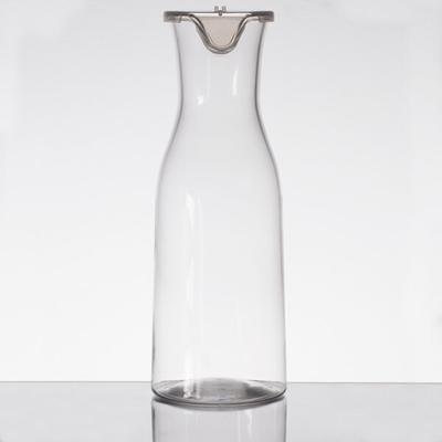 GET BW-1892-CL 56 oz. Customizable Polycarbonate Wine / Juice Decanter with  Lid