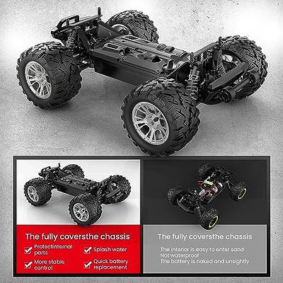 HAIBOXING 1/12 Scale Brushless RC Cars 903A, 4X4 Off-Road RC Monster Truck  with Fast Remote Control of 55KM/H Top Speed, Hobby Grade RTR RC Vehicles