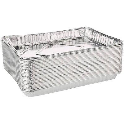 Durable Packaging Disposable Aluminum Broiler Pan, Large