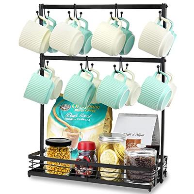 BirdRock Home BirdRock Home 36 Peg Mug Rack for Wall - Coffee Tea Cup Glass Storage  Holder - Coffee Bar Display Décor - Decorative Kitchen Organizer - Yahoo  Shopping